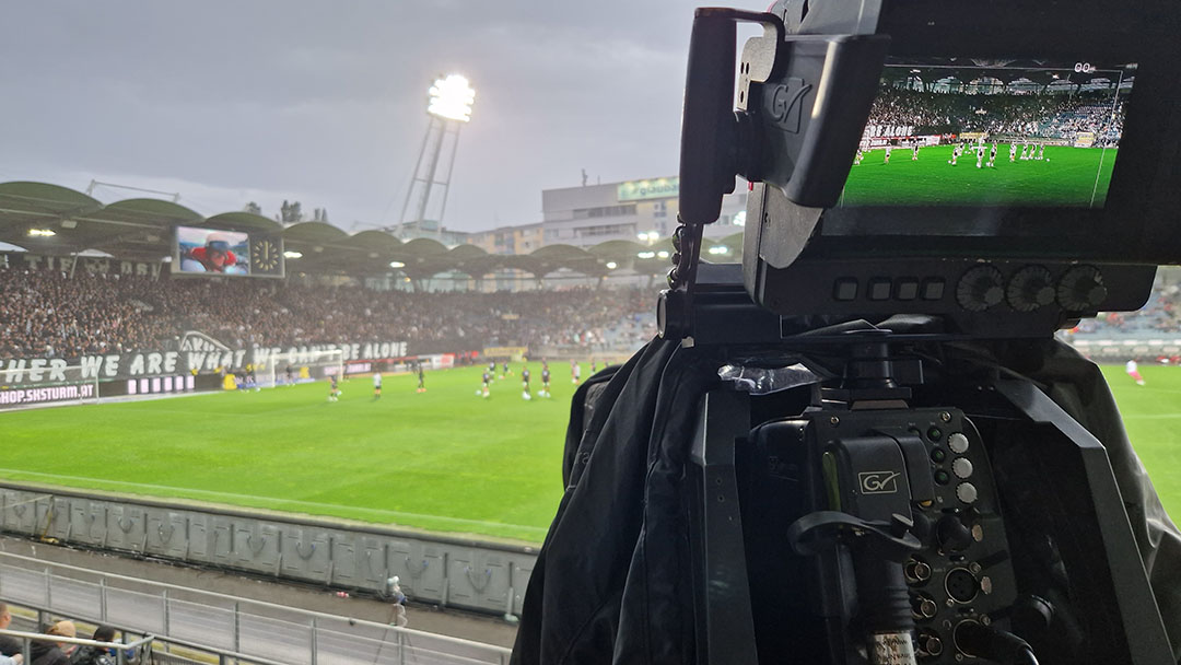 Stefan Sehnal bei einem Bundesliga Spiel von Sturm Graz